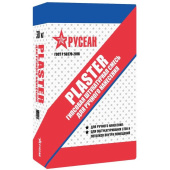 Штукатурка гипсовая Русеан (Rusean) Пластер (Plaster) серая 30 кг