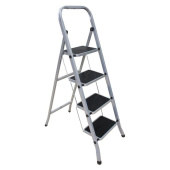 Стремянка Zalger (Залгер) стальная 4 ступени с ковриком (511-4)