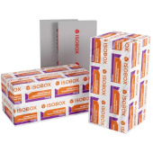 Теплоизоляция Isobox (Исобокс) 100 XPS 1180х580х30 мм, 13 шт (0.267 м3; 8.8972 м2)