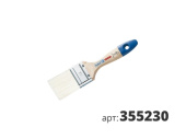 МАКО Кисть флейцевая, белая mako all in one щетина 355230