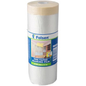 Пленка защитная Folsen (Фолсен) с клейким краем 9 мкм 2,7х17 м (45,9 м2)