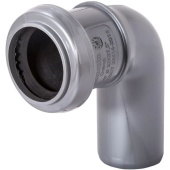 Отвод Lammin (Ламмин) d32 мм 87° пластиковый для внутренней канализации (Lm35040003290)