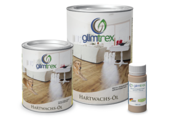 Масло с воском для внутренних работ Glimtrex цветное серия интенсив