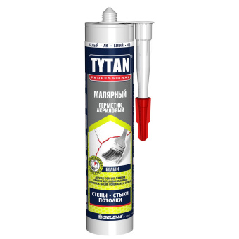 Герметик акриловый Tytan (Титан) Professional малярный белый (74737) 280 мл