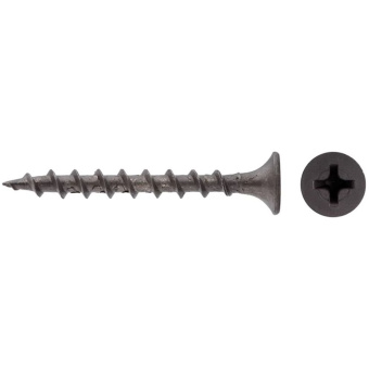 Саморезы Hard-Fix (Хард-Фикс) ГКЛ по дереву усиленные 3,5х35 мм (146865) 150 шт.