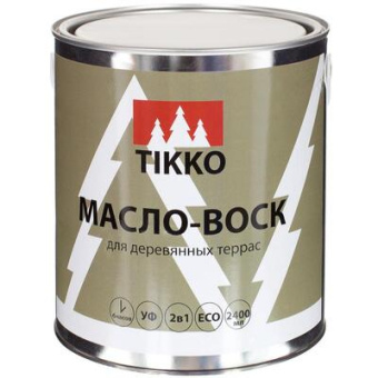Масло с воском для наружных работ TIKKO