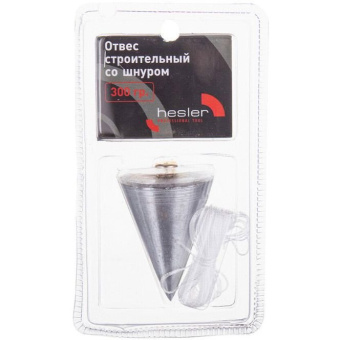 Отвес строительный Hesler (Хеслер) конусный 300 г