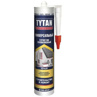 Герметик силиконовый Tytan (Титан) Professional универсальный черный 280 мл